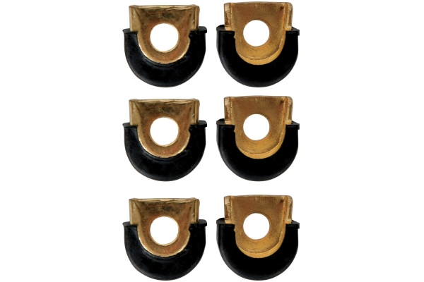 Shell Protectors Conga 5/16" hole Chrom set Shell Protectors Conga 5/16" hole Chrom set