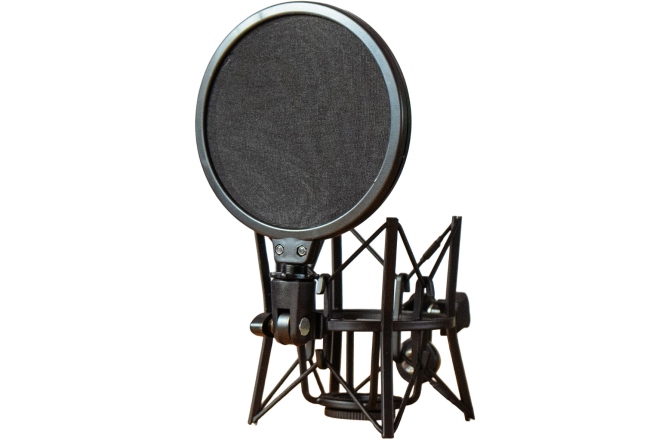 Shock-mount + pop-filtru ROQ Audio SM4 Shock Mount With Pop Filter