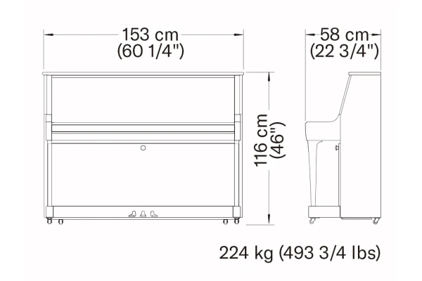 Yamaha B10 PWH SC3 Silent Piano — 2