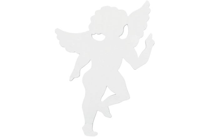 Siluetă înger Europalms Silhouette Angel, white, 60cm