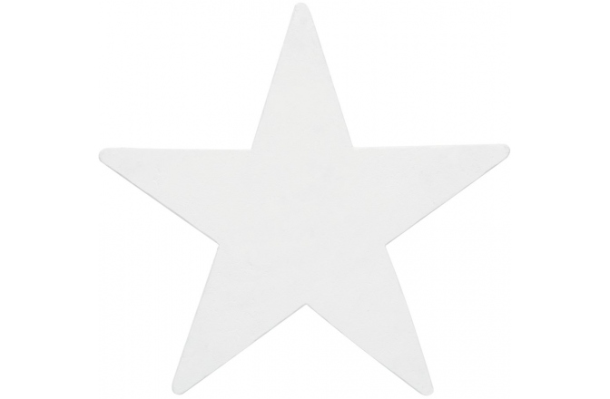 Siluetă stea Europalms Silhouette Star, white, 58cm