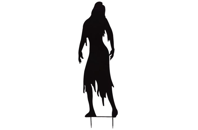 Siluetă zombie, femeie Europalms Silhouette Metal Zombie Woman, 135cm