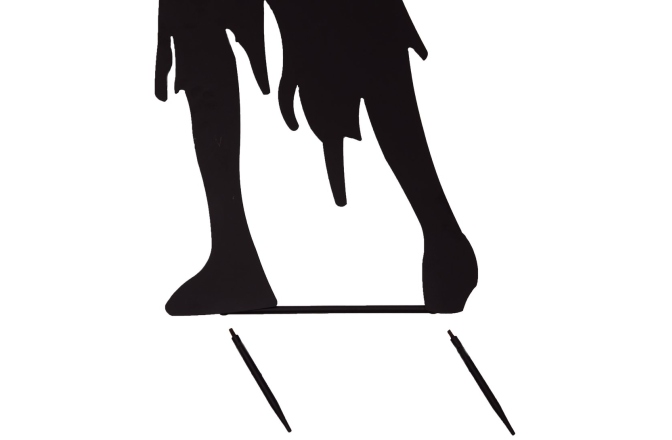Siluetă zombie, femeie Europalms Silhouette Metal Zombie Woman, 135cm