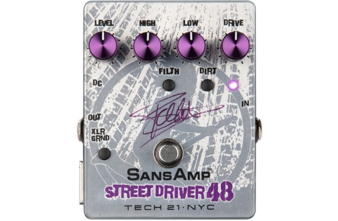 Simulator amp Tech 21 SansAmp Street Driver 48