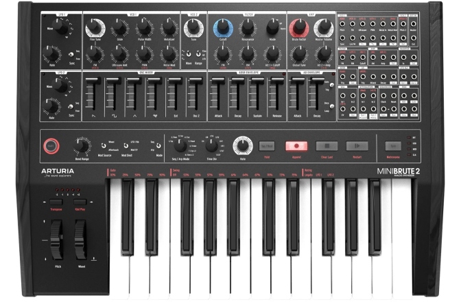 Sintetizator analogic Arturia MiniBrute 2 Noir