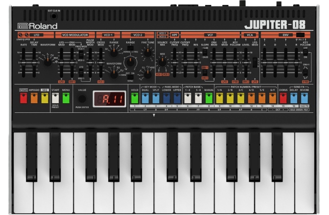 Digitális szintetizátor Roland JUPITER-08