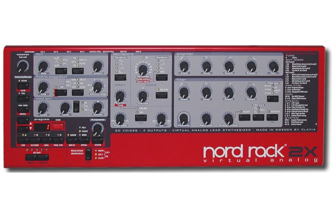 SIntetizator rack Nord Keyboards Nord Rack 2x