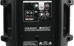 Sistem activ de difuzoare cu 2 căi (10") Omnitronic VFM-210AP 2-Way Speaker, active