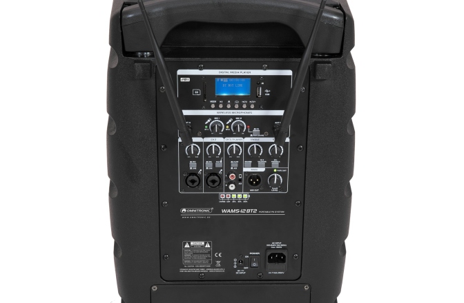 Sistem audio mobil Omnitronic WAMS-12BT2 Wireless PA System
