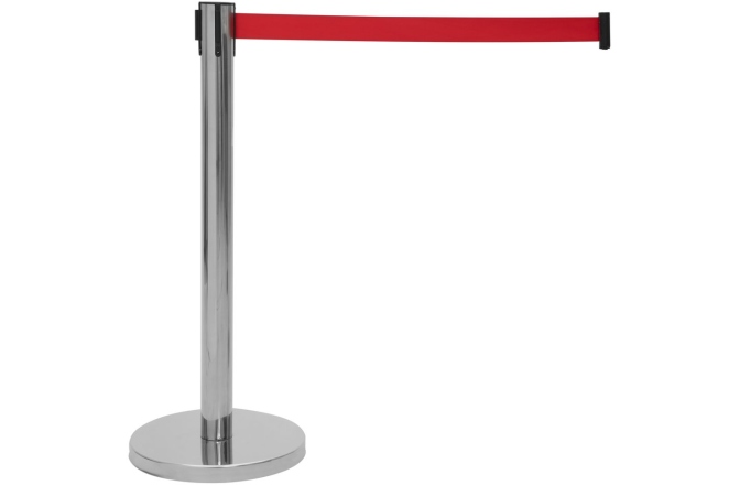 Sistem barieră Eurolite Barrier System with Retractable red Belt