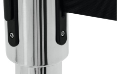 Sistem barieră GUIL PST-11N Barrier System with Retractable Belt (black)