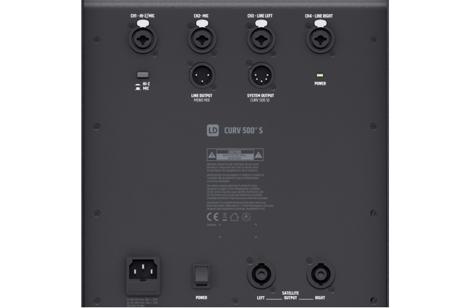 Sistem de sunet LD Systems CURV 500 AV Set