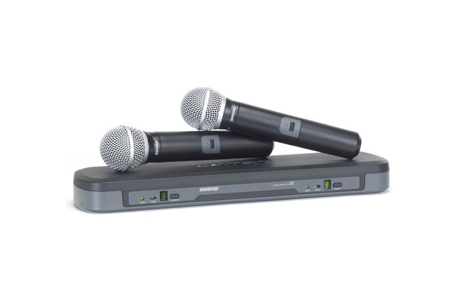 Sistem dual wireless Shure PG288/PG58