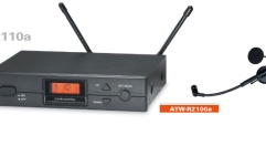 Sistem fara fir cu microfon si casca headworn Audio-Technica ATW-2110a/HC2