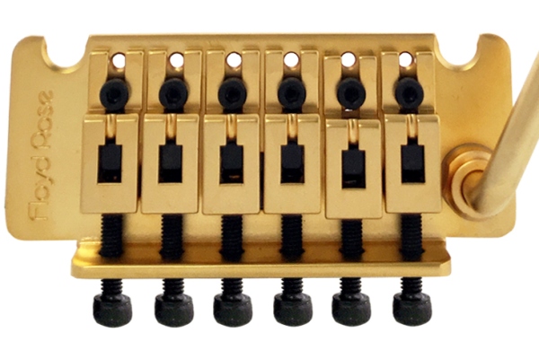 FRTNFTSG - Non-Fine Tuner Tremolo System - Satin Gold FRTNFTSG - Non-Fine Tuner Tremolo System - Satin Gold