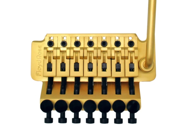 FRTPS3000S - 1000 Series Pro Tremolo System - 7-String - Satin Gold FRTPS3000S - 1000 Series Pro Tremolo System - 7-String - Satin Gold