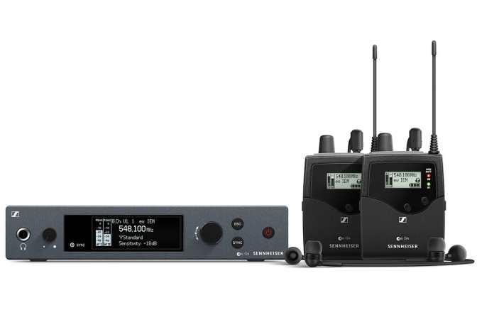 Sistem IEM Sennheiser ew IEM G4 Twin B-Band