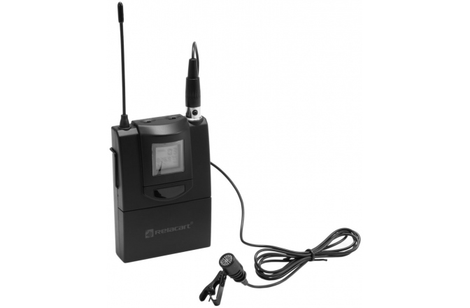 Sistem Lavaliera Relacart ET-60 Bodypack with Lavalier Microphone for WAM-402