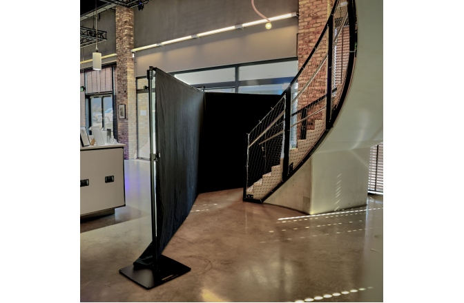 Sistem modular cortină / draperie Gravity Cortina Mobila cu Tija - PAD SET 2