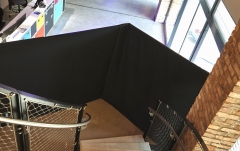 Sistem modular cortină / draperie Gravity Cortina Mobila cu Tija - PAD SET 2