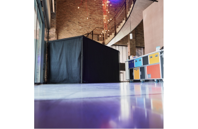 Sistem modular cortină / draperie Gravity Cortina Mobila cu Tija - PAD SET 2