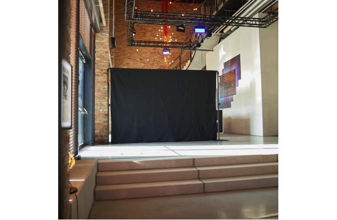 Sistem modular cortină / draperie Gravity Cortina Mobila cu Tija - PAD SET 2