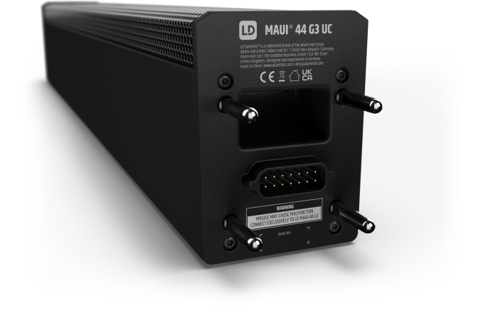 Aktives Säulen-PA-System LD Systems MAUI 44 G3 - 4-Way Cardioid Column PA System
