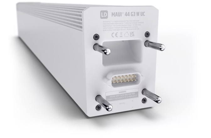 Aktives Säulen-PA-System LD Systems MAUI 44 G3 - 4-Way Cardioid Column PA System White