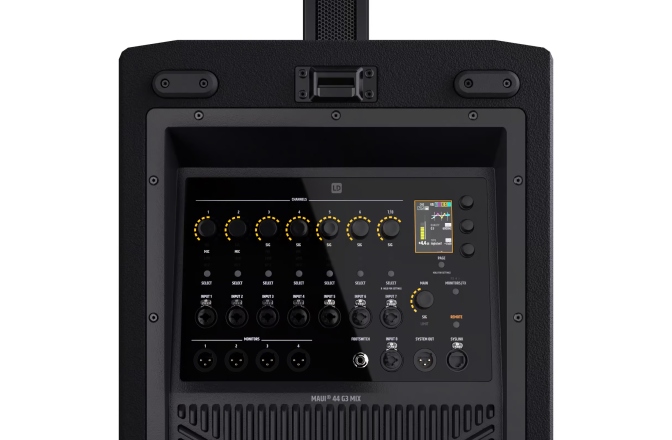 Aktives Säulen-PA-System LD Systems MAUI 44 G3 MIX - 4-Way Cardioid Column PA System with Digital Mixer