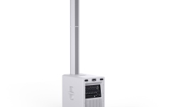 Aktív oszlop PA rendszer LD Systems MAUI 44 G3 MIX - 4-Way Cardioid Column PA System with Digital Mixer White