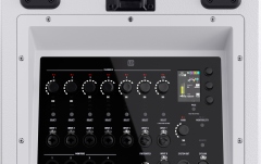 Aktív oszlop PA rendszer LD Systems MAUI 44 G3 MIX - 4-Way Cardioid Column PA System with Digital Mixer White