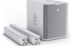 Aktives Säulen-PA-System LD Systems MAUI 66 G3 - 4-Way Cardioid Column PA System White