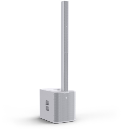 LD Systems Aktives Säulen-PA-System MAUI 66 G3 - 4-Way Cardioid Column PA System White