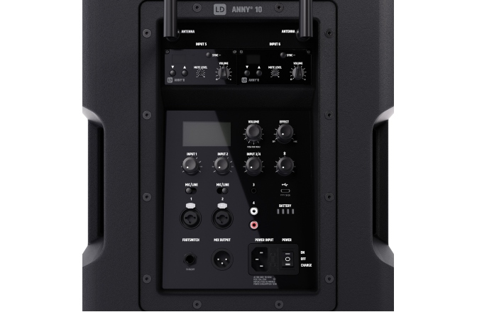 Sistem PA Bluetooth® portabil  LD Systems ANNY 10 HHD 2 B8