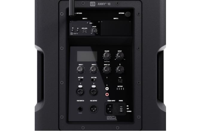 Sistem PA Bluetooth® portabil  LD Systems ANNY 10 HHD B8