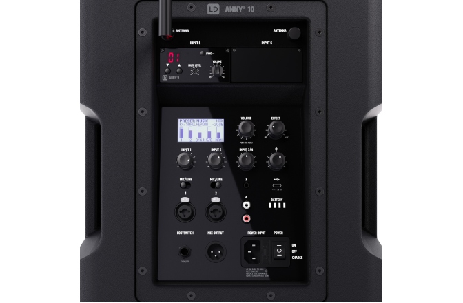 Sistem PA Bluetooth® portabil  LD Systems ANNY 10 HHD B8