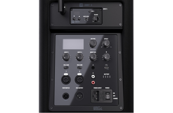 Sistem PA Bluetooth portabil LD Systems ANNY 8 HHD B6