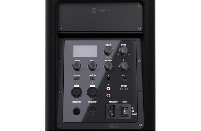 Sistem PA Bluetooth portabil LD Systems ANNY 8 Stage Black