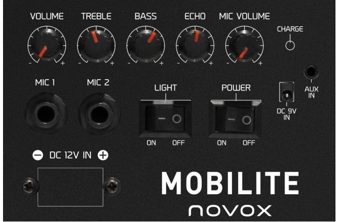 Sistem PA Portabil Novox Mobilite System - Orange