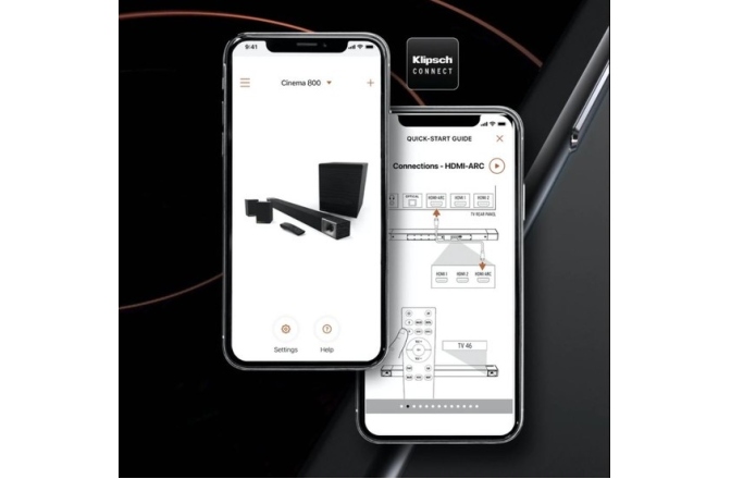 Sistem sunet cinema Klipsch CINEMA 800 Sound Bar Set