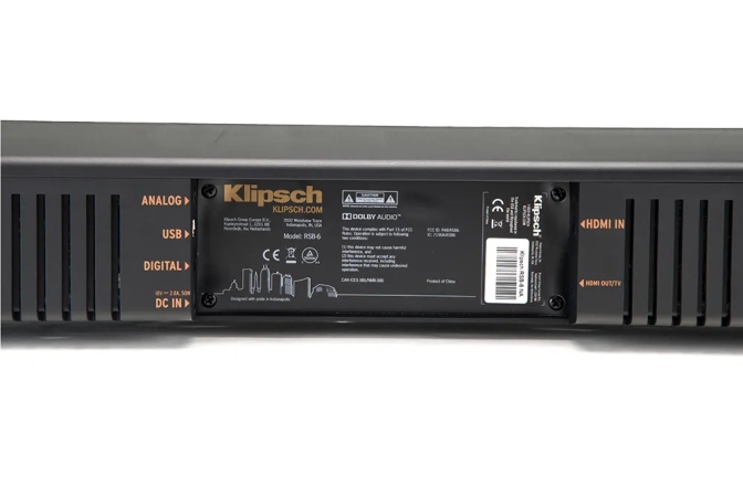 Sistem sunet cinema Klipsch RSB-6 Black