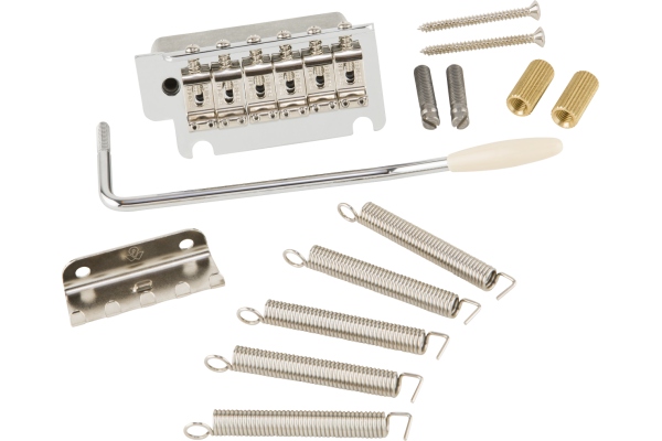 Deluxe Series 2-Point Tremolo Assembly Chrome