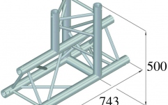 Sistem truss Alutruss TRILOCK 6082AT-37