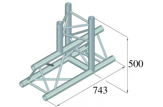 Sistem truss Alutruss TRILOCK 6082AT-37