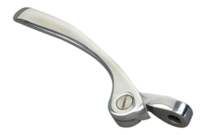 Sistem Vibrato / Termolo Bigsby Handle Assembly D.E. Flat Style Stainless Steel
