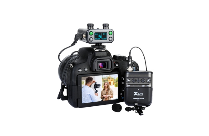 Sistem wireless camere DSLR/video  XVive U5 Wireless Audio System + Lav