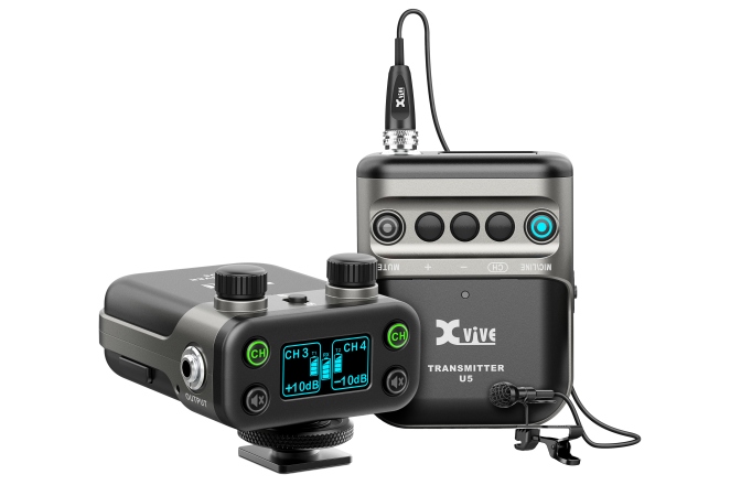 Sistem wireless camere DSLR/video  XVive U5 Wireless Audio System + Lav