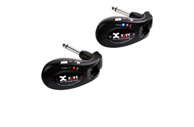 Sistem wireless chitară XVive Wireless System U2 Black