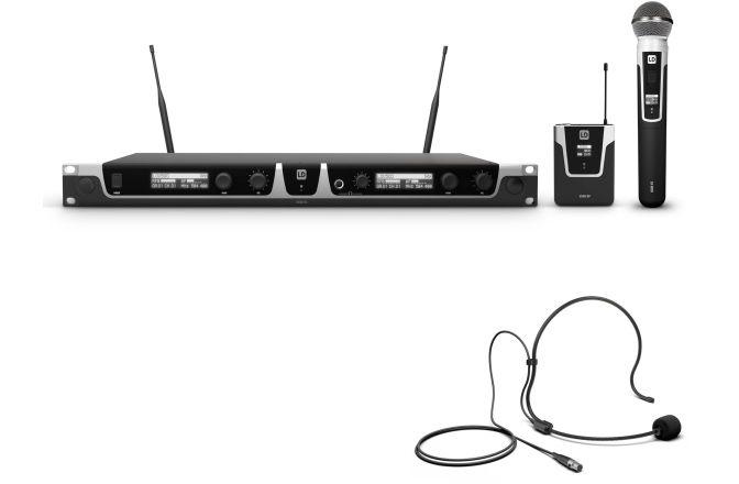 Sistem wireless complet LD Systems U518 Handheld-Headset Dual