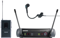 Sistem wireless cu microfon de instrument Shure PGX14/Beta98H